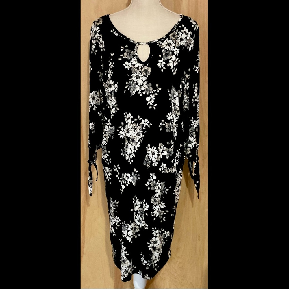 Lascana Venus Dress Dolman Sleeve Knit Stretch NWT